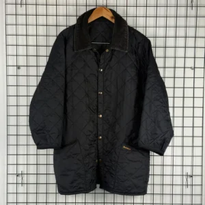 Barbour Kurtka Pikowana Ocieplana XL Vintage Streetwear - zdjęcie 2