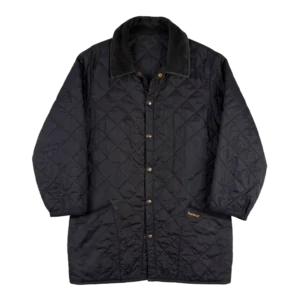Barbour Kurtka Pikowana Ocieplana XL Vintage Streetwear - widok ogólny przód vintage