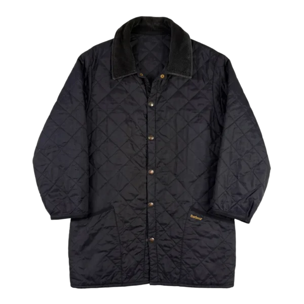 Barbour Kurtka Pikowana Ocieplana XL Vintage Streetwear - widok ogólny przód vintage