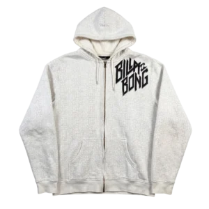 Billabong Bluza Hoodie Zapinana L Vintage Streetwear Retro - widok ogólny przód vintage