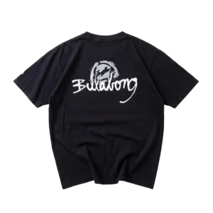 Billabong Koszulka Surf Black L Vintage Retro Streetwear - widok ogólny przód vintage