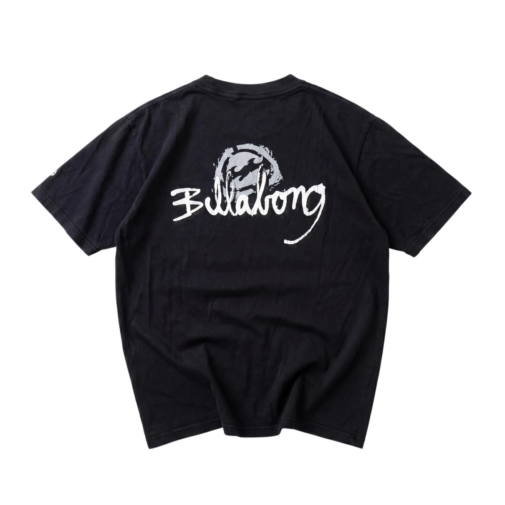 Billabong Koszulka Surf Black L Vintage Retro Streetwear - widok ogólny przód vintage