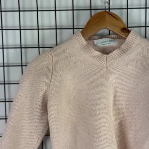Brunello Cucinelli Sweter Damski Różowy S Vintage Retro Streetwear - zdjęcie 4