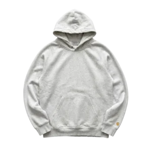 Carhartt Bluza z Kapturem Szara M Vintage Streetwear - widok ogólny przód vintage