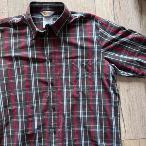 Carhartt Koszula w Kratę WIP Workwear L Vintage Streetwear - zdjęcie 4