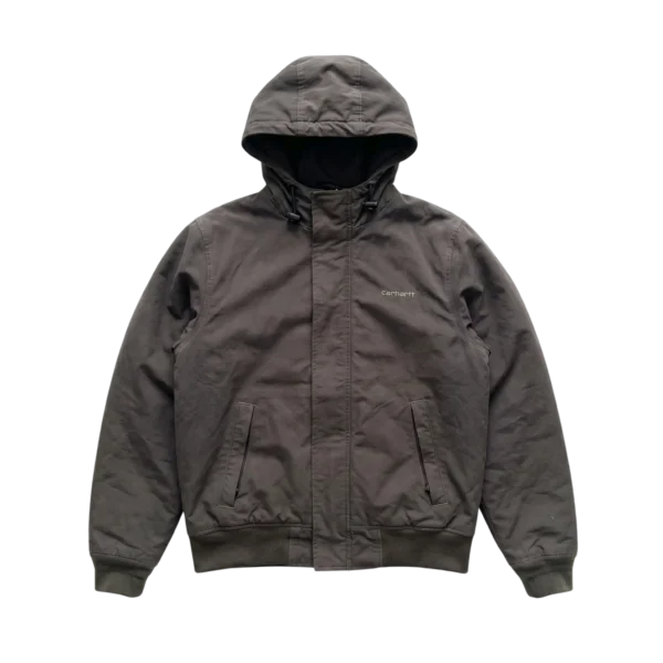 Carhartt Kurtka Ocieplana z Kapturem M Vintage Streetwear - widok ogólny przód vintage