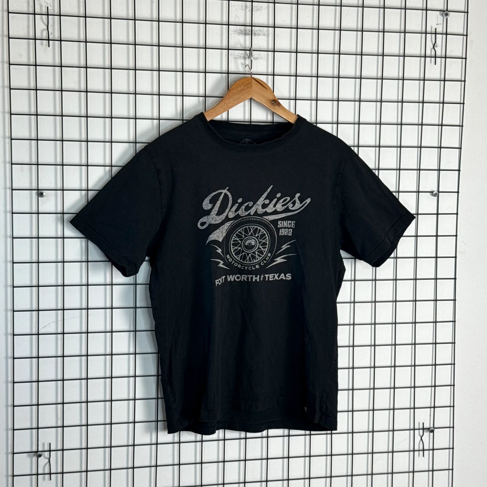 Dickies Koszulka Czarna z Nadrukiem M Vintage Streetwear - zdjęcie 3