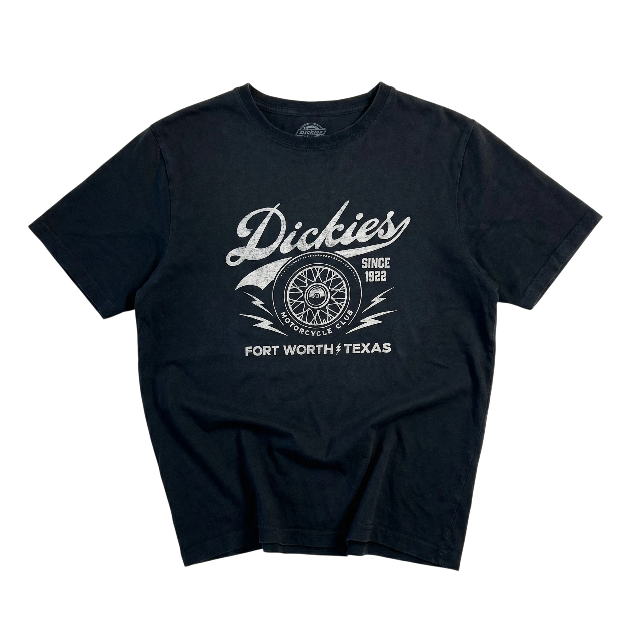 Dickies Koszulka Czarna z Nadrukiem M Vintage Streetwear - widok ogólny przód vintage