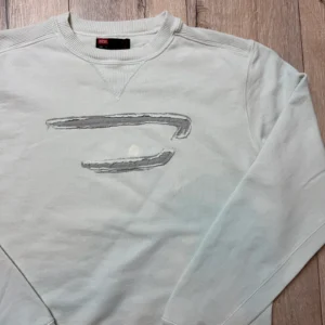 Diesel Bluza Beżowa Crewneck Haft L Vintage Streetwear - zdjęcie 4