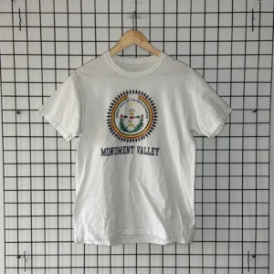 Graphic Tee Koszulka Monument Valley Biała M Vintage - zdjęcie 2