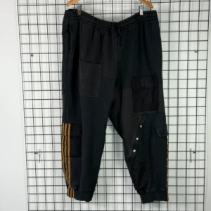 Ivy Park Spodnie Dresowe Czarne XL Vintage Streetwear - zdjęcie 2