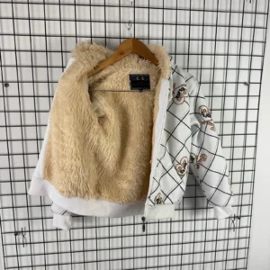 Japan Style Bluza Sherpa Opium XS Vintage Streetwear - zdjęcie 3