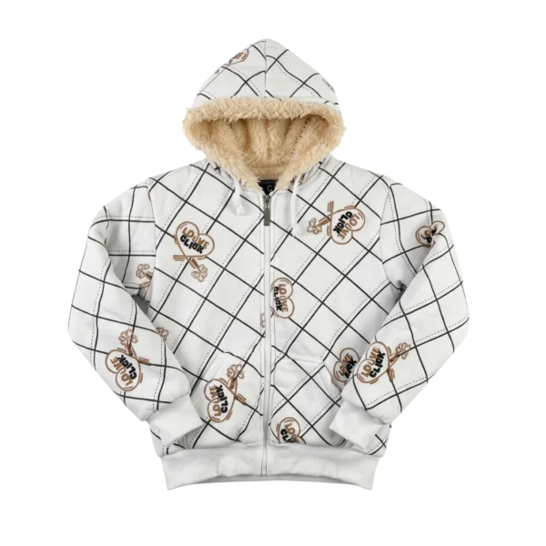 Japan Style Bluza Sherpa Opium XS Vintage Streetwear - widok ogólny przód vintage