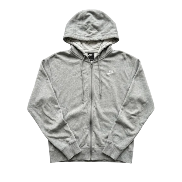 Nike Bluza Zapinana Swoosh Hoodie M Vintage Streetwear - widok ogólny przód vintage