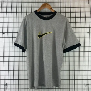Nike Koszulka Center Swoosh S Vintage Retro Streetwear - zdjęcie 2