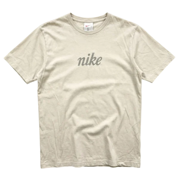 Nike Koszulka Haftowane Logo M Vintage Streetwear - widok ogólny przód vintage