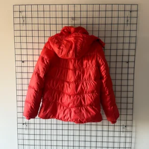 Nike Kurtka Puchowa Czerwona M Vintage Retro Streetwear - zdjęcie 3