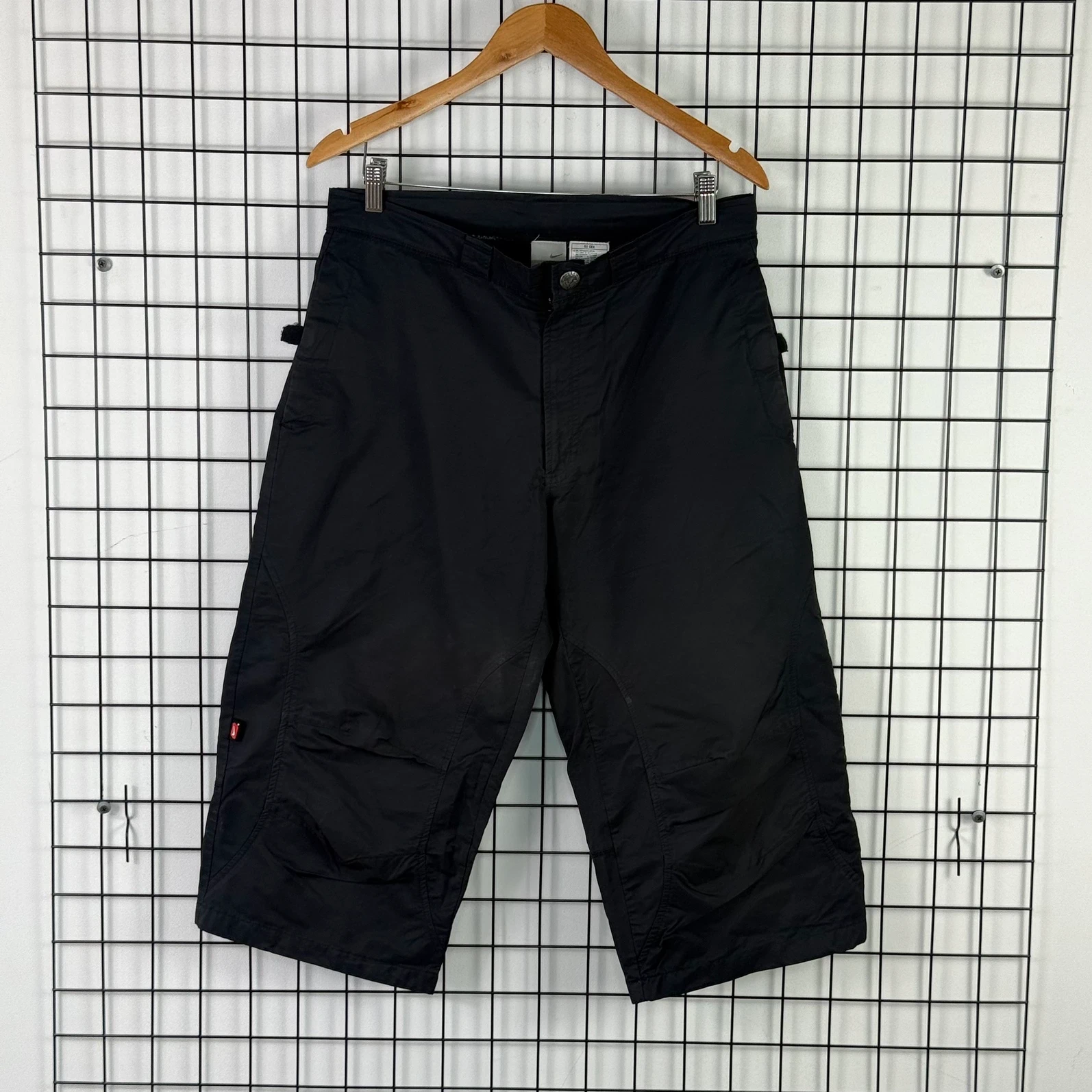 Nike Spodenki 3/4 Baggy M Vintage Retro Streetwear - zdjęcie 2