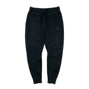 Nike Spodnie Dresowe Tech Fleece S Vintage Streetwear Czarny - widok ogólny przód vintage
