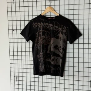 Opium Koszulka Haft w Czaszki M Vintage Retro Streetwear - zdjęcie 3