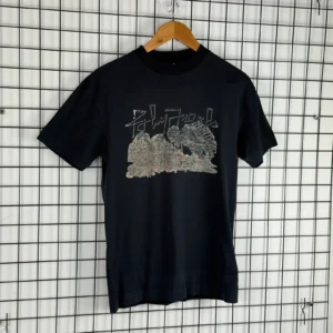 Palm Angels T-shirt Czarny Streetwear M Vintage Retro - zdjęcie 3