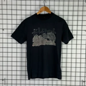 Palm Angels T-shirt Czarny Streetwear M Vintage Retro - zdjęcie 2