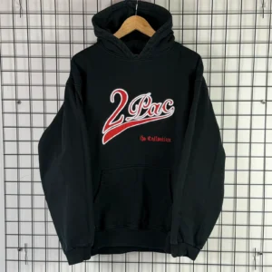 RAP Bluza Tupac Hip Hop Hoodie L Vintage Streetwear - zdjęcie 2
