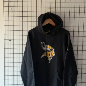Reebok Bluza Hoodie NFL Vikings M Vintage Streetwear - zdjęcie 4