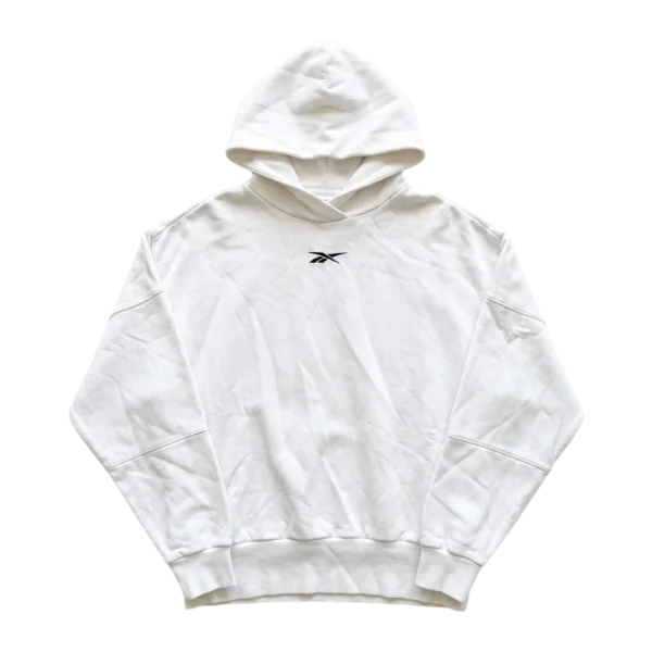 Reebok Bluza Oversize Hoodie S Vintage Retro Streetwear - widok ogólny przód vintage