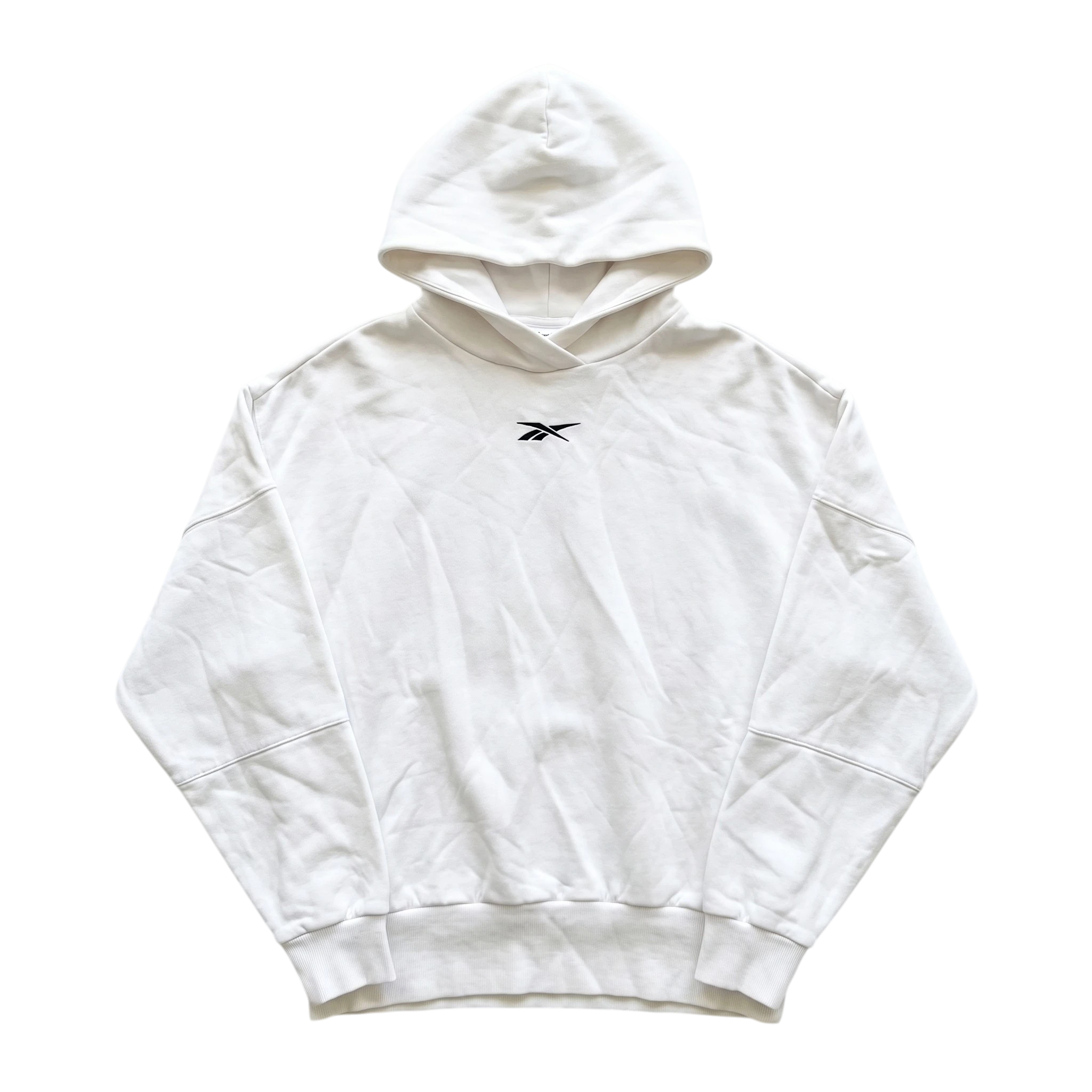 Reebok Bluza Oversize Hoodie S Vintage Retro Streetwear - widok ogólny przód vintage