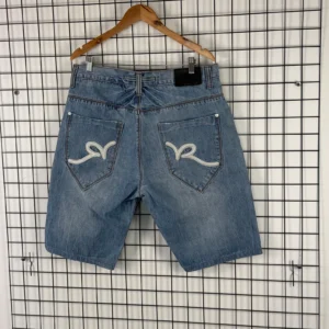 Rocawear Spodenki Dżinsowe Baggy Hip Hop L Vintage Streetwear - zdjęcie 3