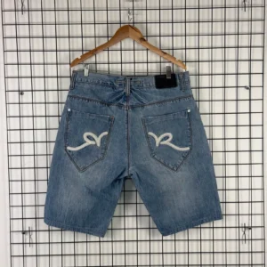 Rocawear Spodenki Dżinsowe Baggy Hip Hop L Vintage Streetwear - zdjęcie 2