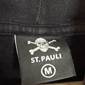 St. Pauli Bluza z Kapturem Czarna M Vintage Retro Streetwear - zdjęcie 4