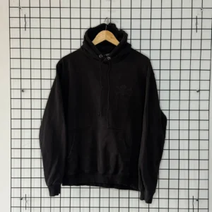 St. Pauli Bluza z Kapturem Czarna M Vintage Retro Streetwear - zdjęcie 2