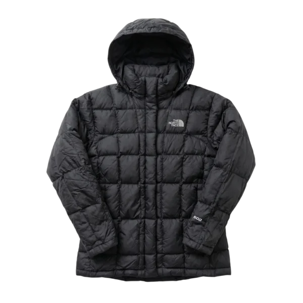 The North Face Kurtka Puchowa Damska XS Czarna Vintage - widok ogólny przód vintage