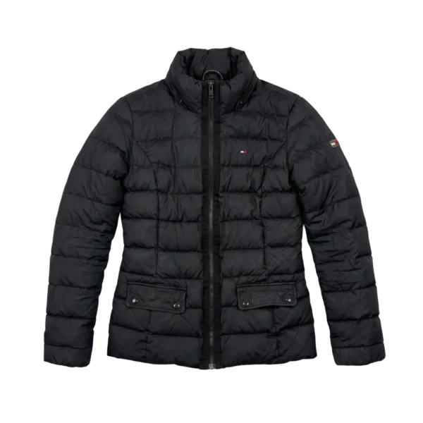 Tommy Hilfiger Kurtka Puchowa Ocieplana S Vintage Retro - widok ogólny przód vintage