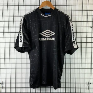 Umbro Koszulka Drill Top Logo XL Vintage Retro Streetwear - zdjęcie 2