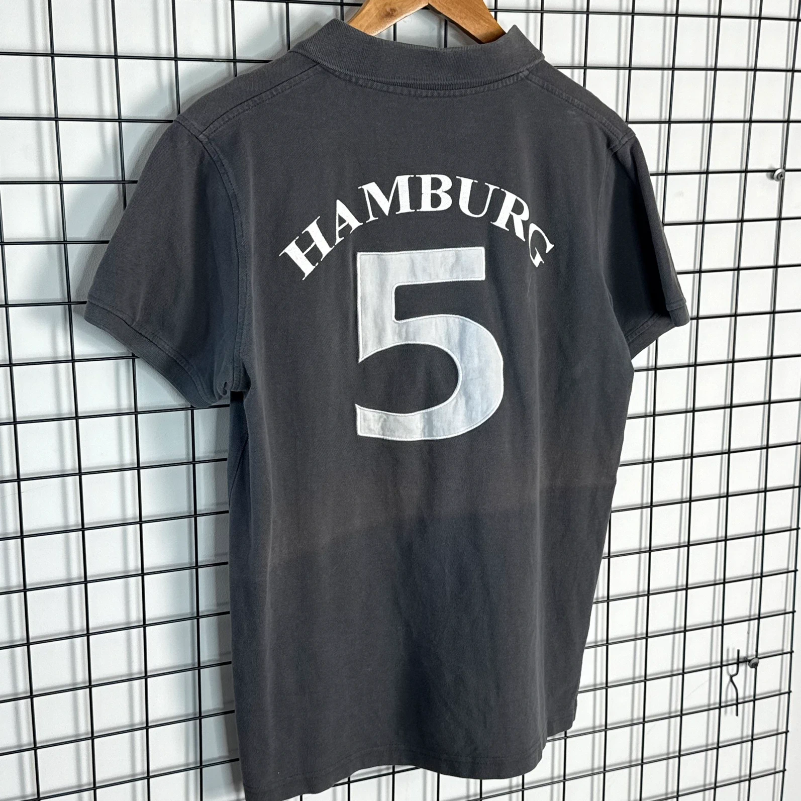 Vintage Love Koszulka Polo Hamburg M Vintage Streetwear - zdjęcie 3