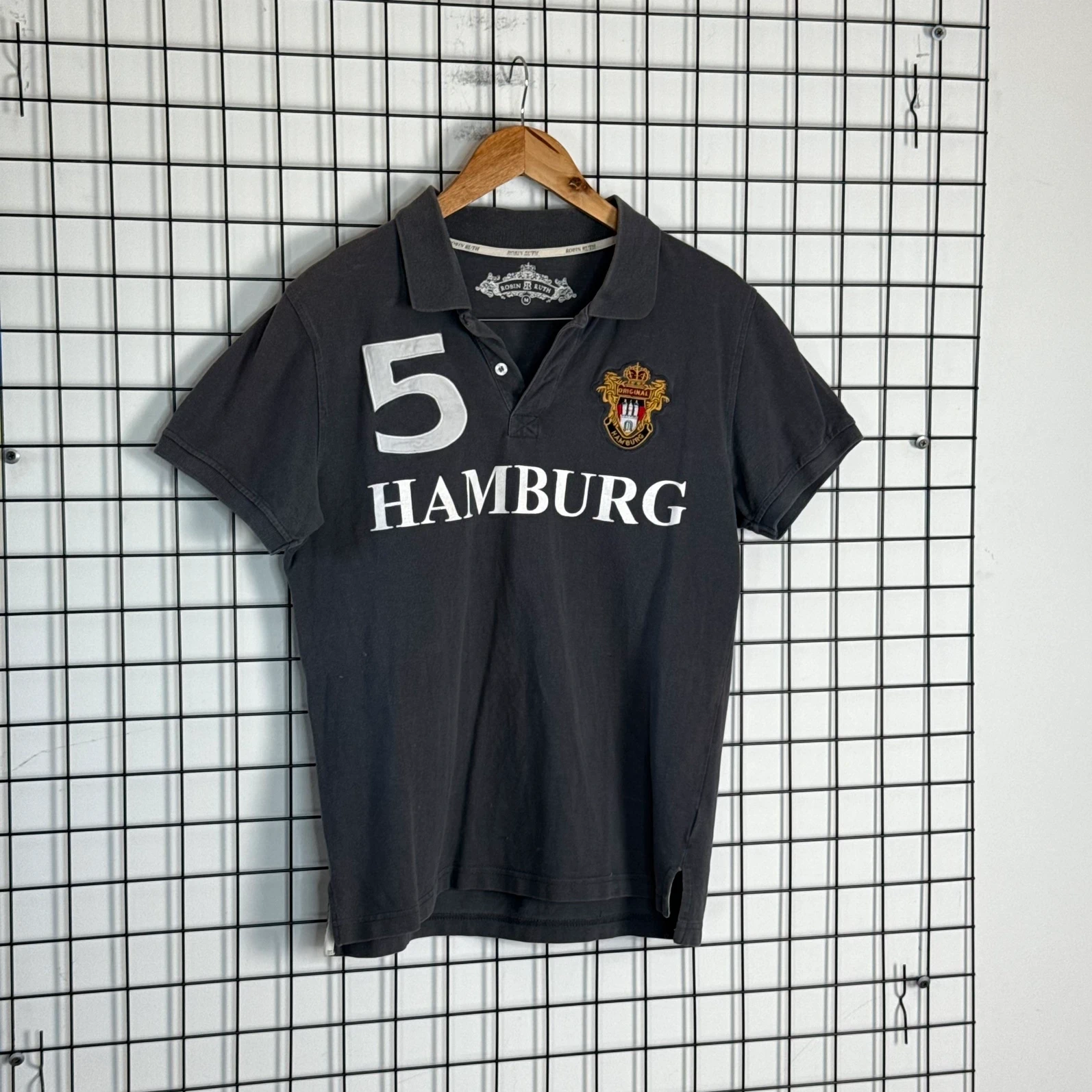 Vintage Love Koszulka Polo Hamburg M Vintage Streetwear - zdjęcie 4