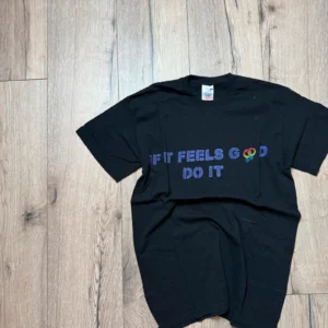 Vintage Love Koszulka Pride LGBT Czarna M Vintage Streetwear - zdjęcie 4