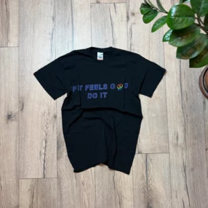 Vintage Love Koszulka Pride LGBT Czarna M Vintage Streetwear - zdjęcie 2