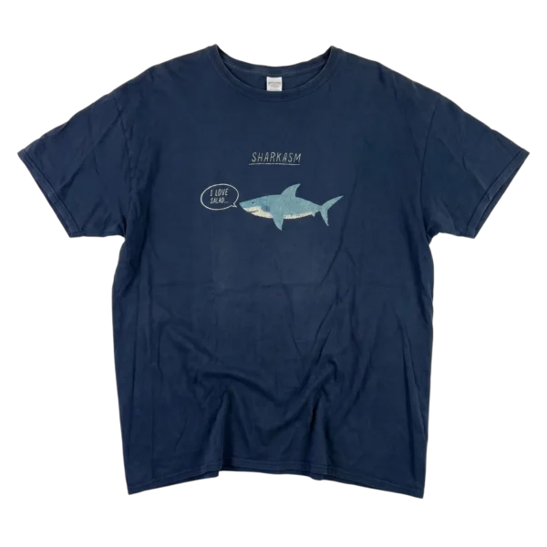 Vintage Love Koszulka Sharkasm XXL Vintage Streetwear Retro - widok ogólny przód vintage