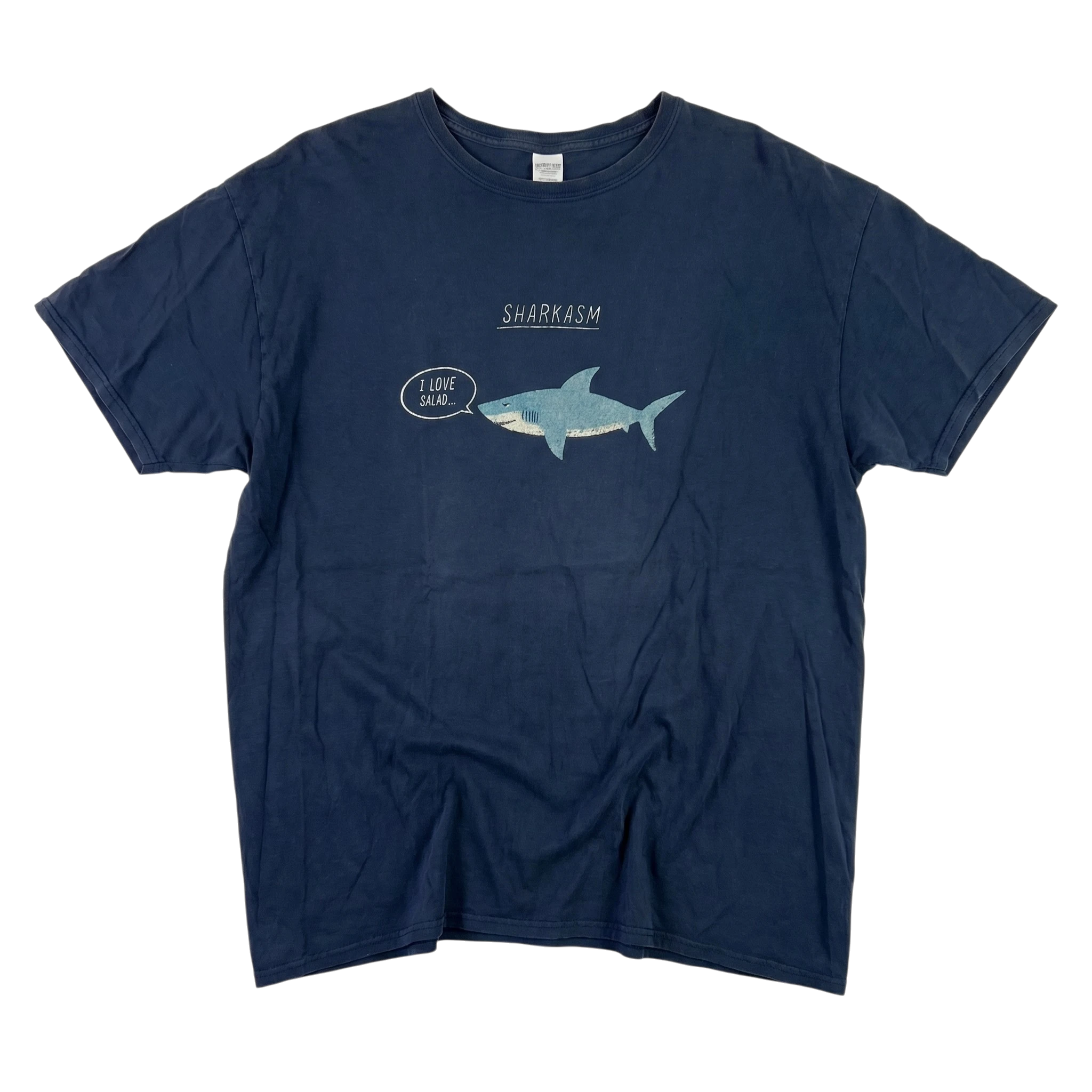 Vintage Love Koszulka Sharkasm XXL Vintage Streetwear Retro - widok ogólny przód vintage