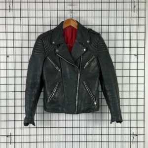 Vintage Love Kurtka Ramoneska Skórzana L Vintage Streetwear - zdjęcie 2