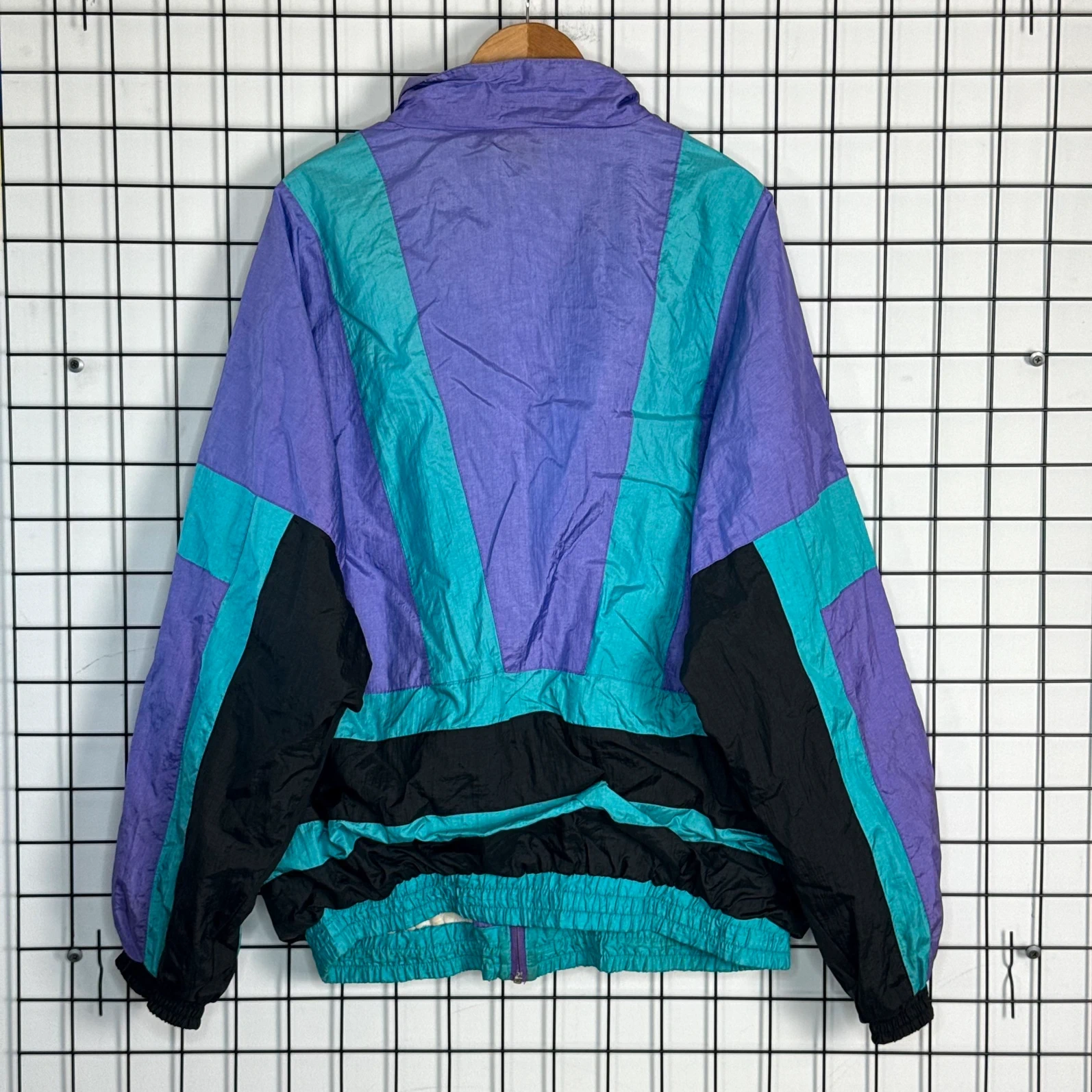 Vintage Love Kurtka Wiatrówka XL Vintage Streetwear - zdjęcie 3