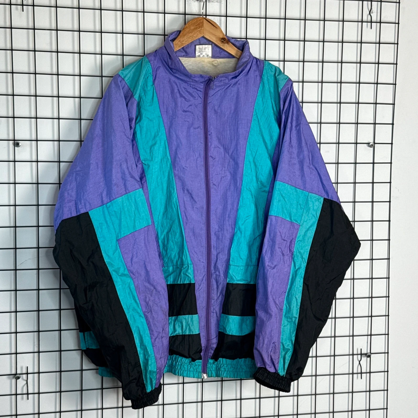 Vintage Love Kurtka Wiatrówka XL Vintage Streetwear - zdjęcie 4