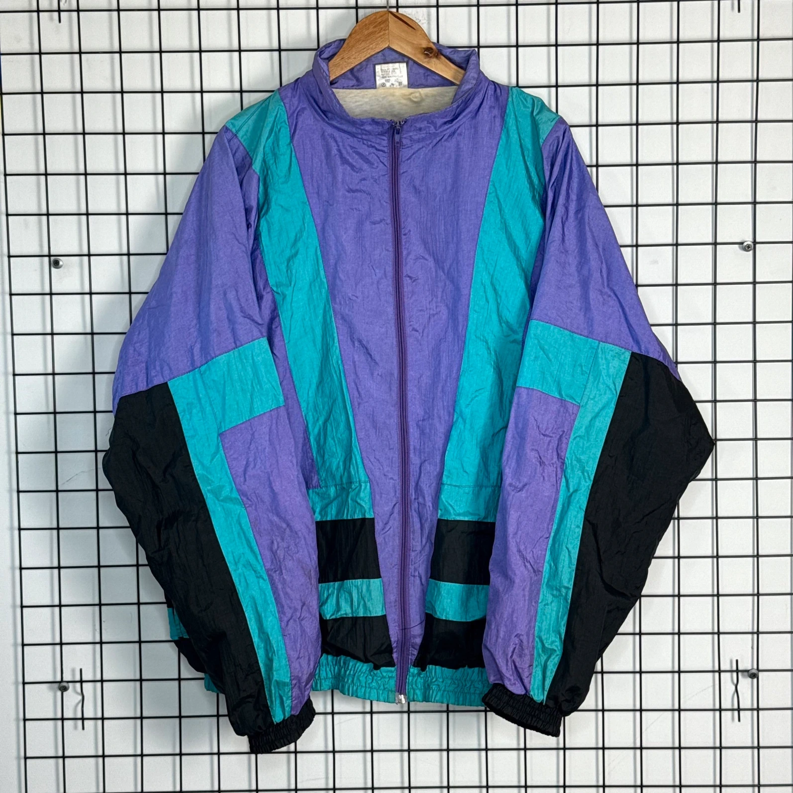 Vintage Love Kurtka Wiatrówka XL Vintage Streetwear - zdjęcie 2
