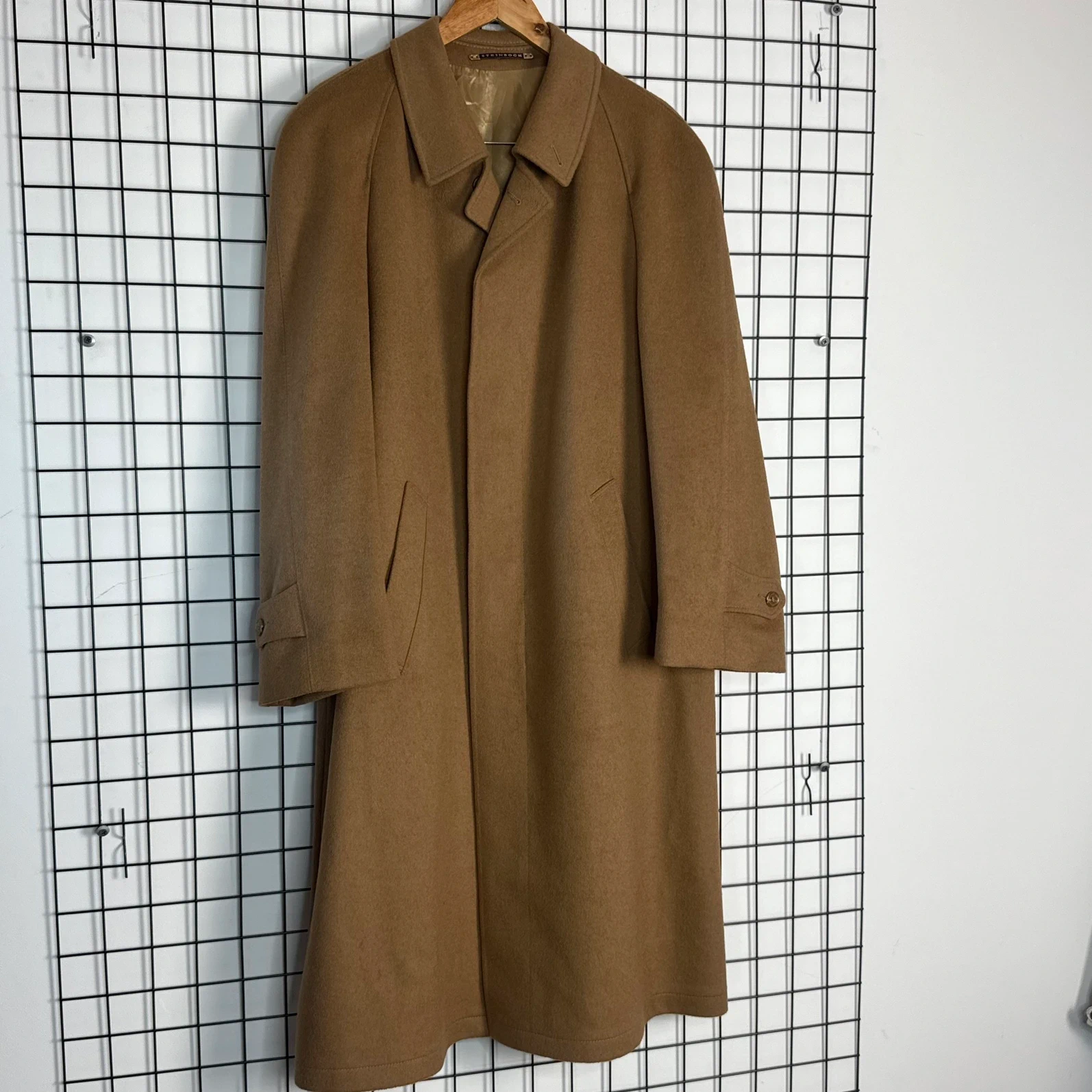 Vintage Love Płaszcz Alpaka Wełna Klasyczny L Vintage Retro - zdjęcie 4
