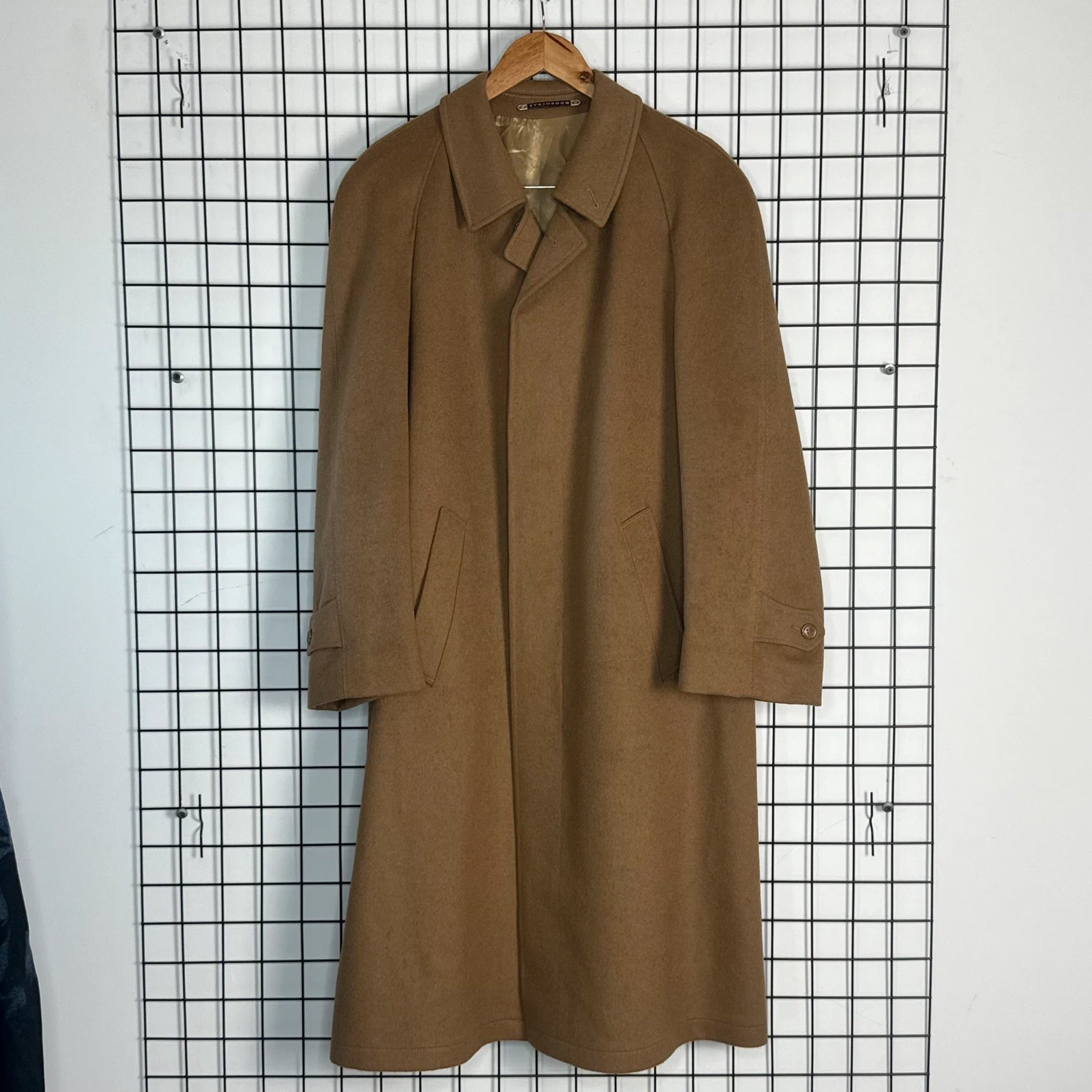 Vintage Love Płaszcz Alpaka Wełna Klasyczny L Vintage Retro - zdjęcie 2