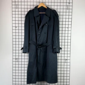 Vintage Love Płaszcz Trench Granatowy M Vintage Streetwear - zdjęcie 2